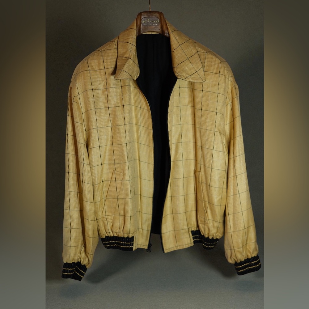 Yellow Plaid Jacket